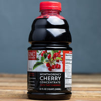 King Orchard 32 oz. Montmorency Tart Cherry Concentrate - 32 Servings per Bottle (12 Bottles)