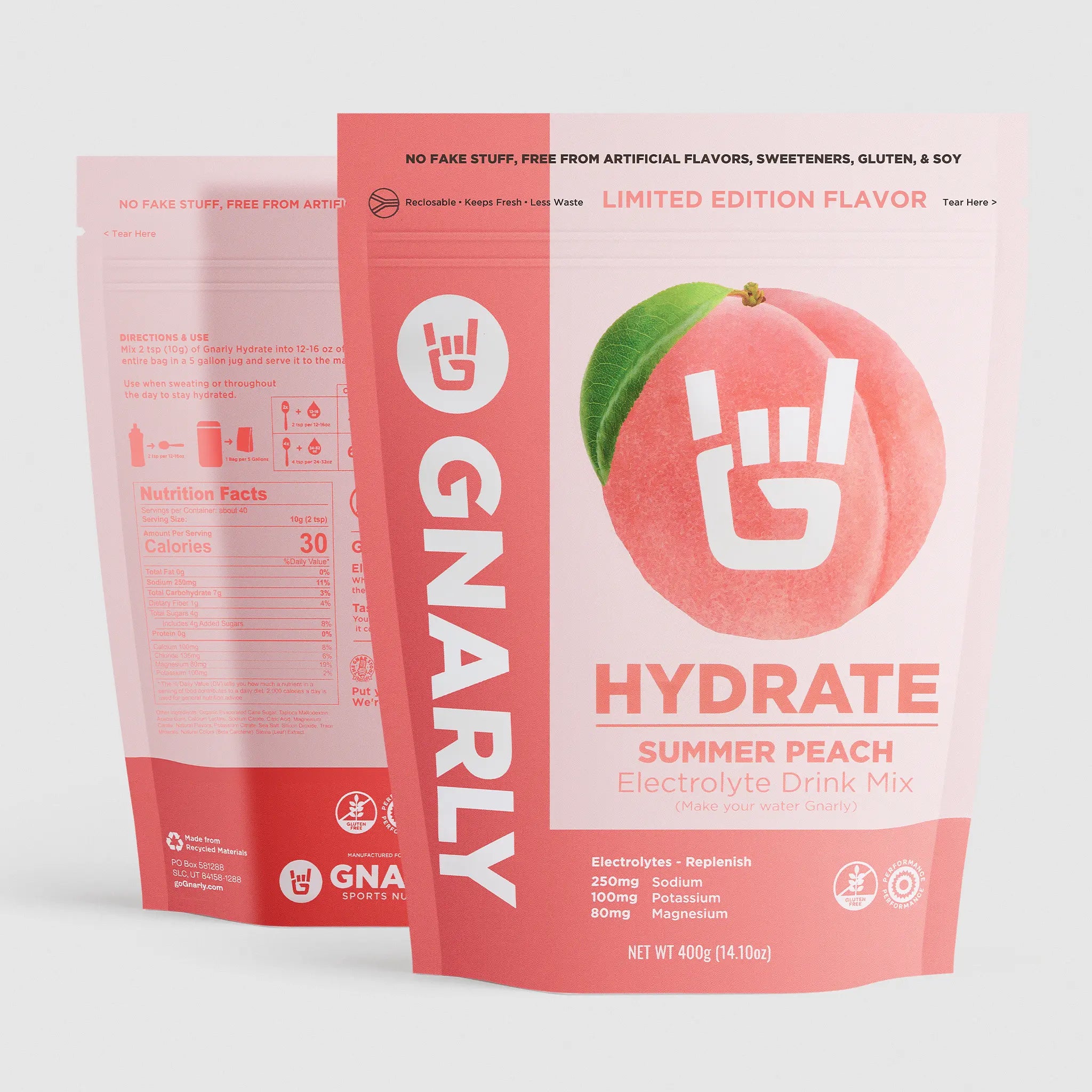 Gnarly Hydrate Peach
