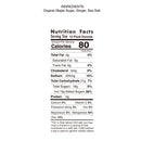Ginger Mapleaid Nutrition Facts