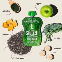 Green Magic Organic Chia Squeeze