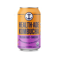 Health-Ade Kombucha in Cans — Passion Fruit-Tangerine (12-pack, 11.5oz)