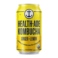 Health-Ade Kombucha in Cans — Ginger-Lemon (12-pack, 11.5oz)
