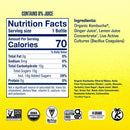Health-Ade Kombucha in Cans — Ginger-Lemon (12-pack, 11.5oz)