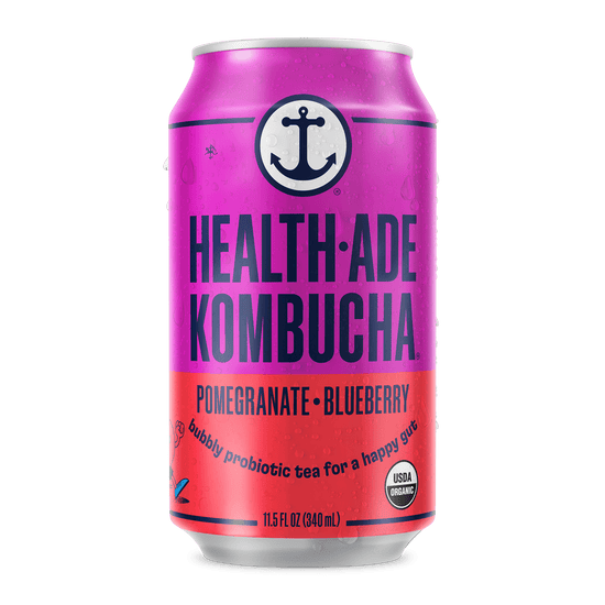 Health-Ade Kombucha in Cans — Pomegranate Blueberry (12-pack, 11.5oz)