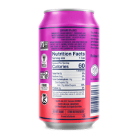 Health-Ade Pomegranate Blueberry Kombucha can, right side
