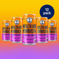 Health-Ade Kombucha in Cans — Passion Fruit-Tangerine (12-pack, 11.5oz)