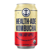 Health-Ade Kombucha in Cans — Pink Lady Apple (12-pack, 11.5oz)