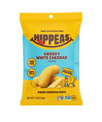 Hippeas Groovy White Cheddar Chickpea Puffs 1.5oz (12ct)