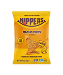 Hippeas Vegan Nacho Vibes Chickpea Tortilla Chips 1oz (21ct)