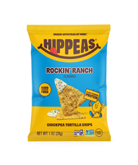 Hippeas Vegan Rockin' Ranch Chickpea Tortilla Chips 1oz (21ct)