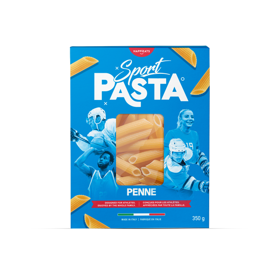 HappiEats Sport Pasta — Penne (12 count case, 350g bags)