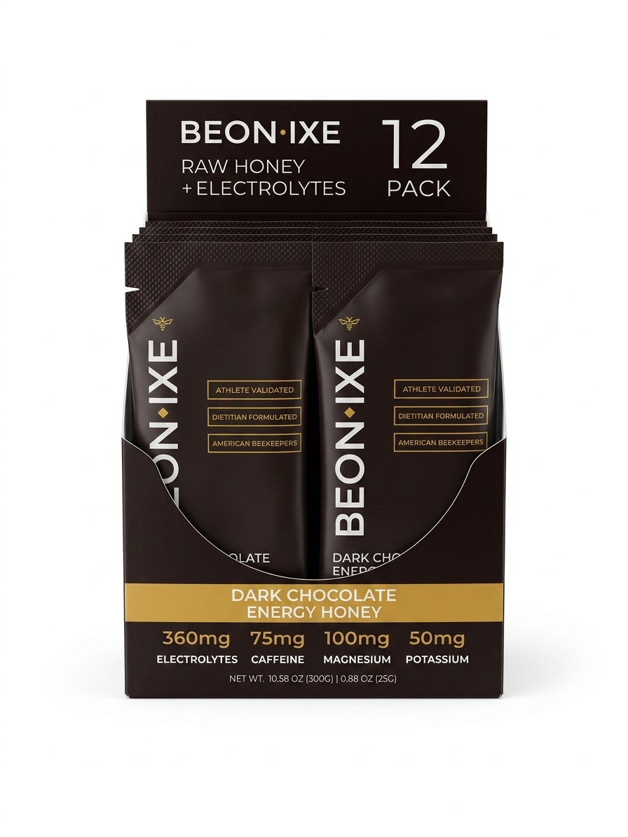 Beonixe Dark Chocolate Energy Honey (12 Packets)