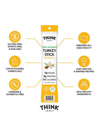 Orignal THINK Turkey Stick 1 oz (120 Pack)
