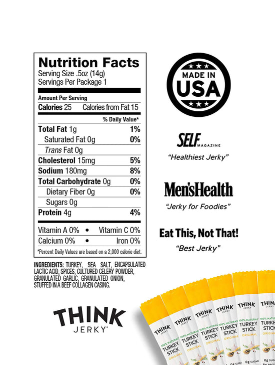 Mini THINK Turkey Stick .5 oz (200 Pack)