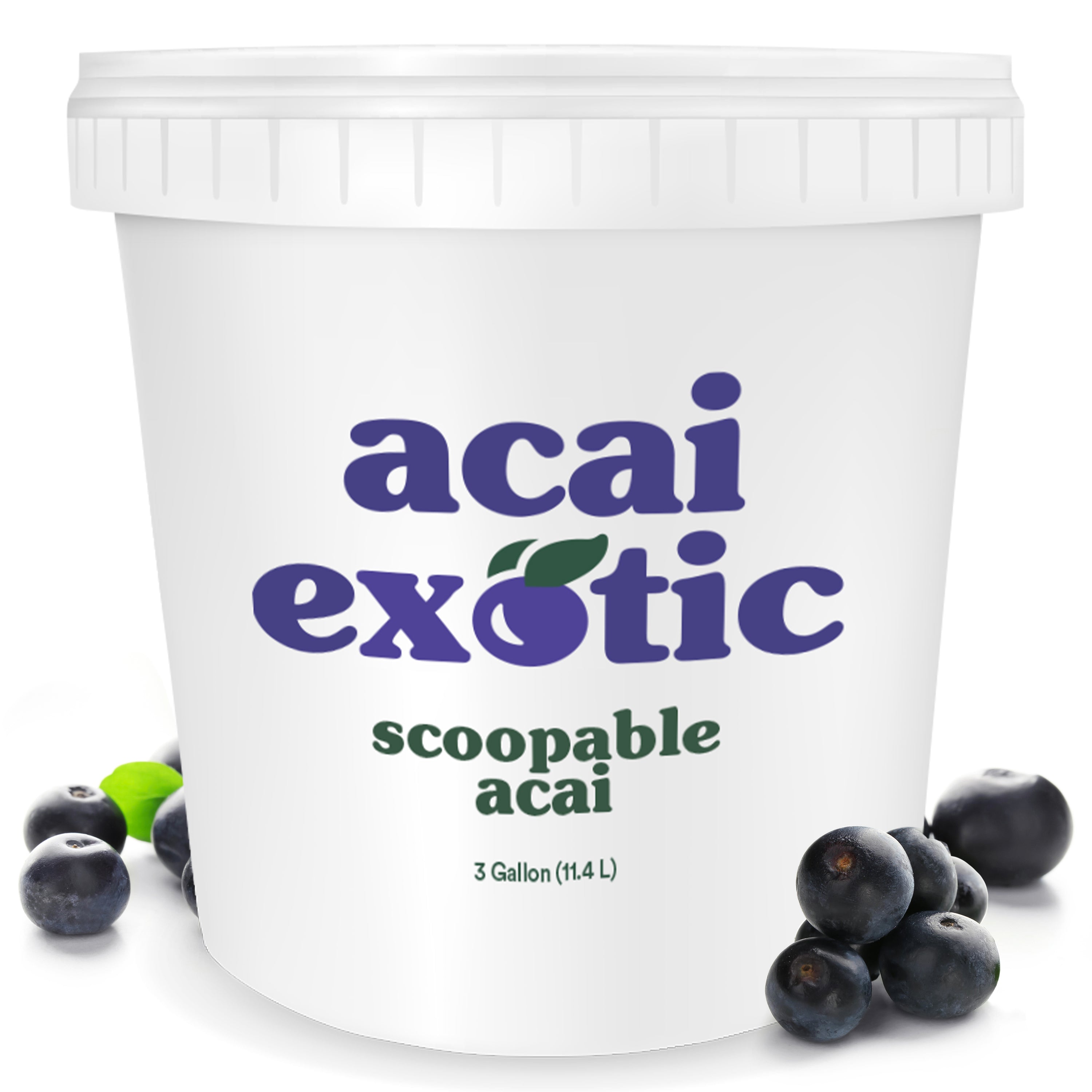 Acai Exotic Acai Scoopable - Wholesale