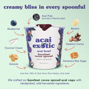 Acai Exotic Hazelnut Cocoa Crunch Acai Bowl - Wholesale