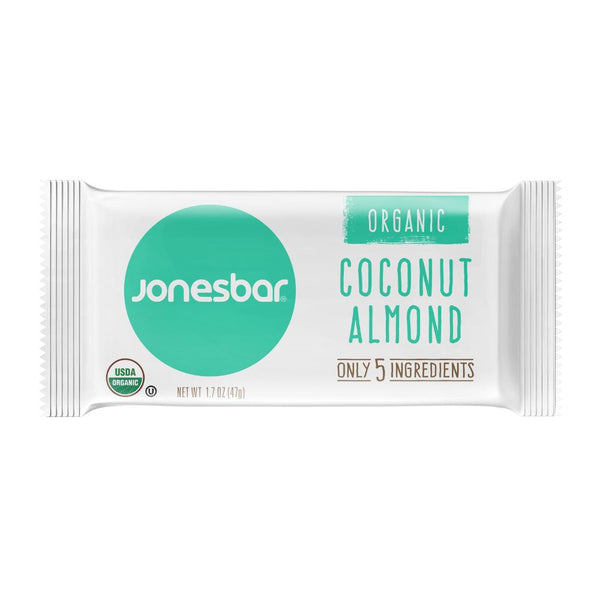 Jonesbar Coconut Organic Energy Bar 1.7oz (12ct)