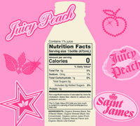 Saint James Juicy Peach Black Tea (12 Count)