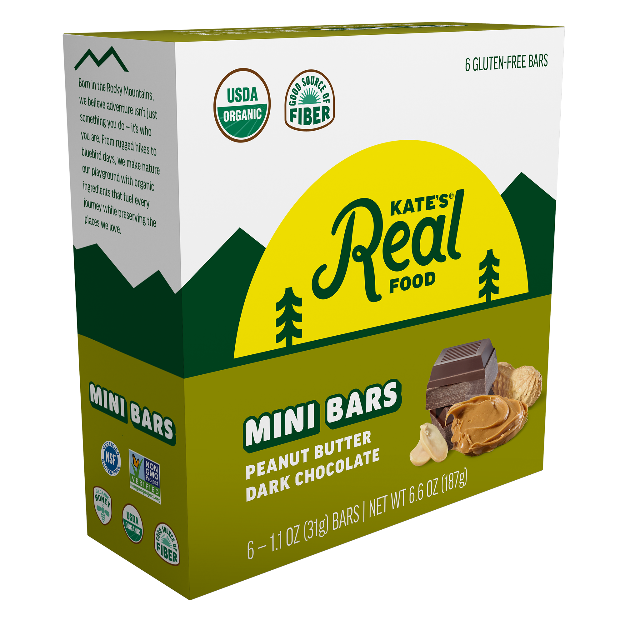 Peanut Butter Dark Chocolate 6-Pack Minis | 1 Master Case