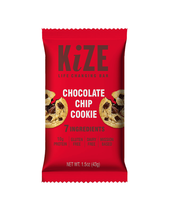 Kize Bar - Chocolate Chip Cookie (10 Pack)