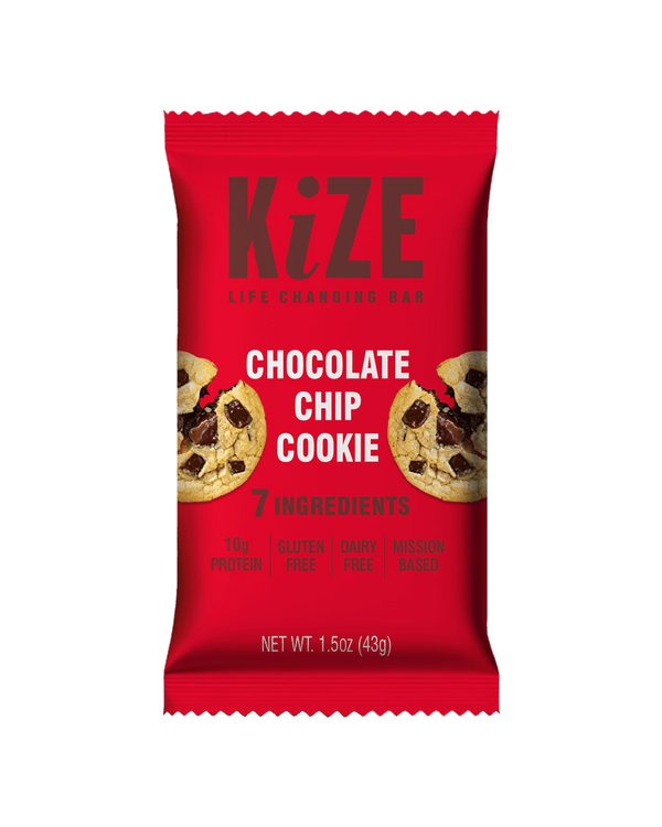 Kize Bar - Chocolate Chip Cookie (10 Pack)