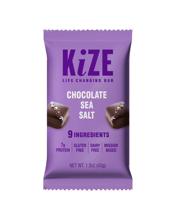 Kize Bar - Chocolate Sea Salt (10 Pack)