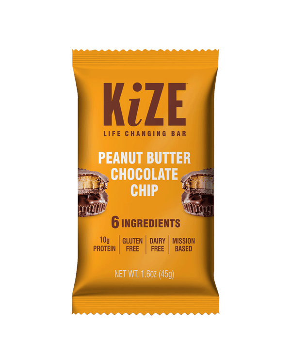 Kize Bar - Peanut Butter Chocolate Chip (10 Pack)