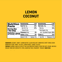 Lemon Coconut Bars