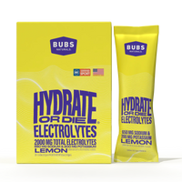 ORS Electrolytes - Lemon - Case Pack (6-20ct cartons)