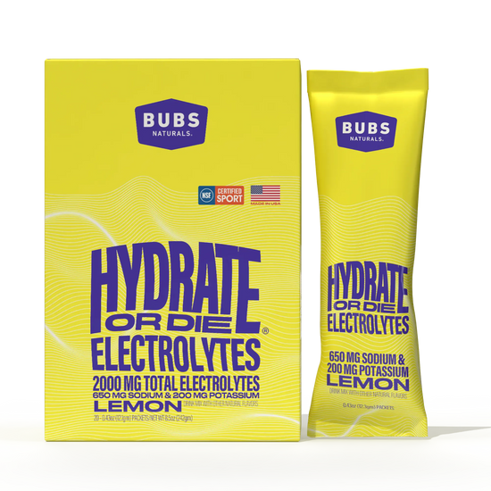 ORS Electrolytes - Lemon - Case Pack (6-20ct cartons)
