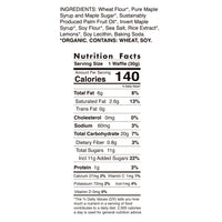 Lemon Waffle Nutrition Facts
