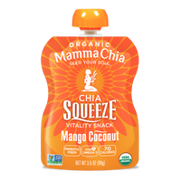 Mango Coconut Organic Chia Squeeze