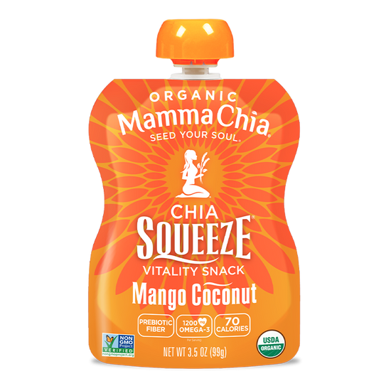 Mango Coconut Organic Chia Squeeze