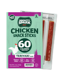 Mighty Spark Teriyaki Style Chicken Snack Sticks