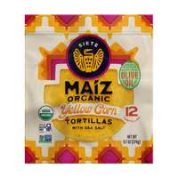 Maíz Organic Yellow Corn Tortillas - 18pk