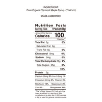 Original Maple UnTapped Energy Gels (80-400 Pack)