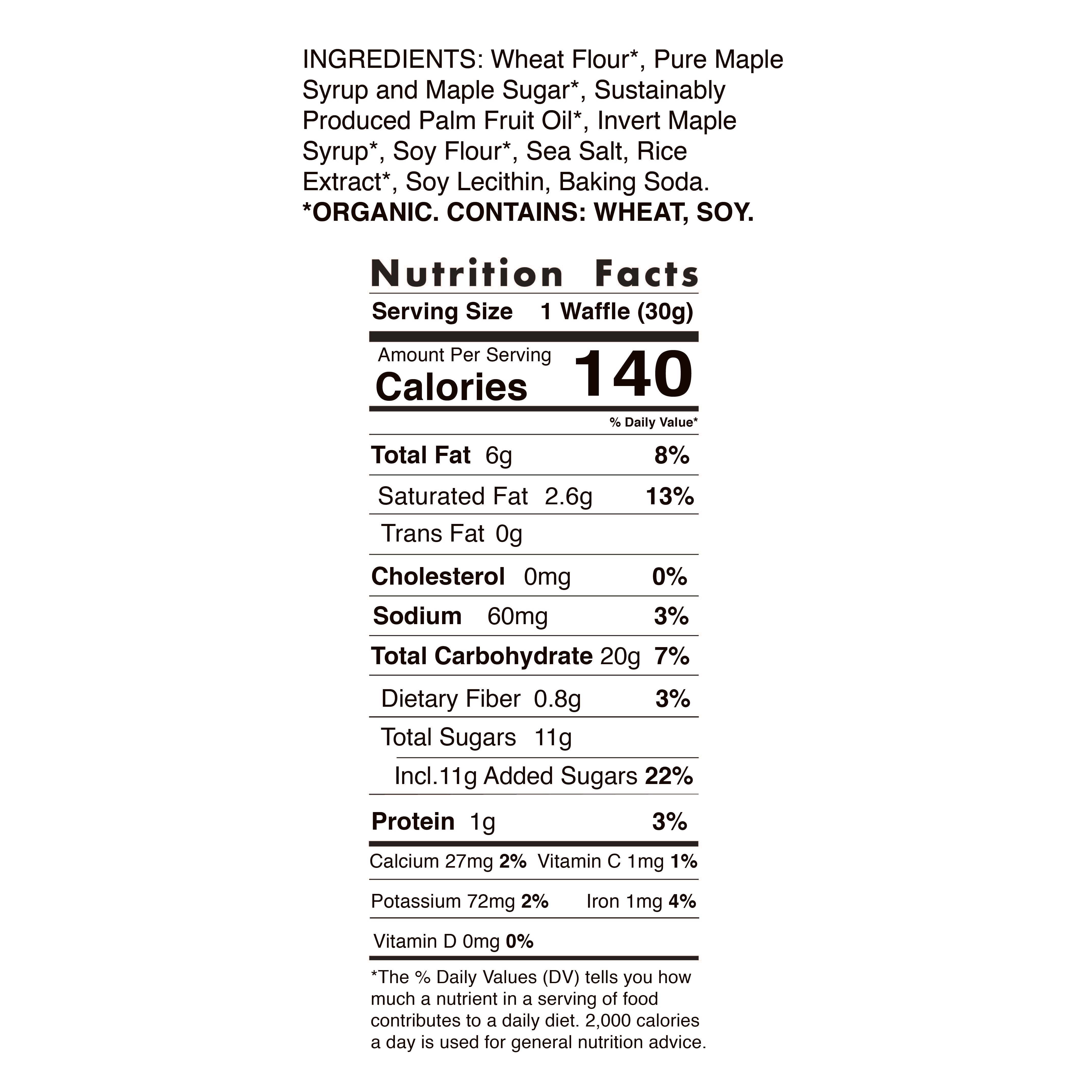 UnTapped Maple Energy Waffle (64 units, master case available)