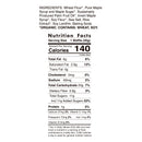 Maple Waffle Nutrition Facts