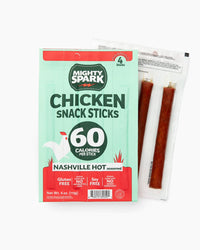 Mighty Spark Nashville Hot Chicken Snack Sticks