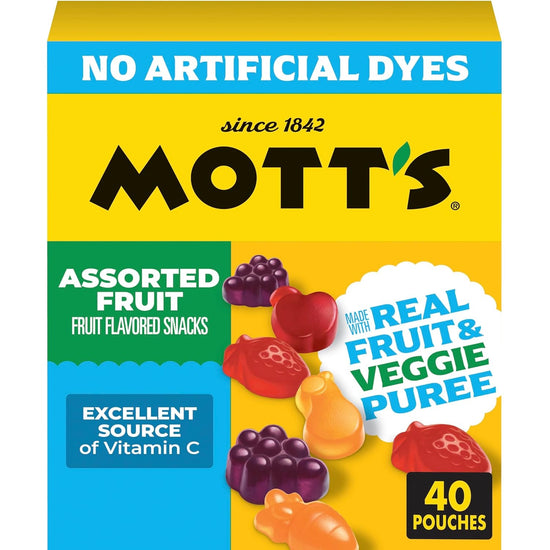 Mott's Assorted Fruit Snacks 0.8oz (40ct)