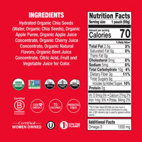 Cherry Love Organic Chia Squeeze