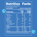 Blue Raspberry Blast Sour Energy Chews (12 bags, 24 servings) - PSC