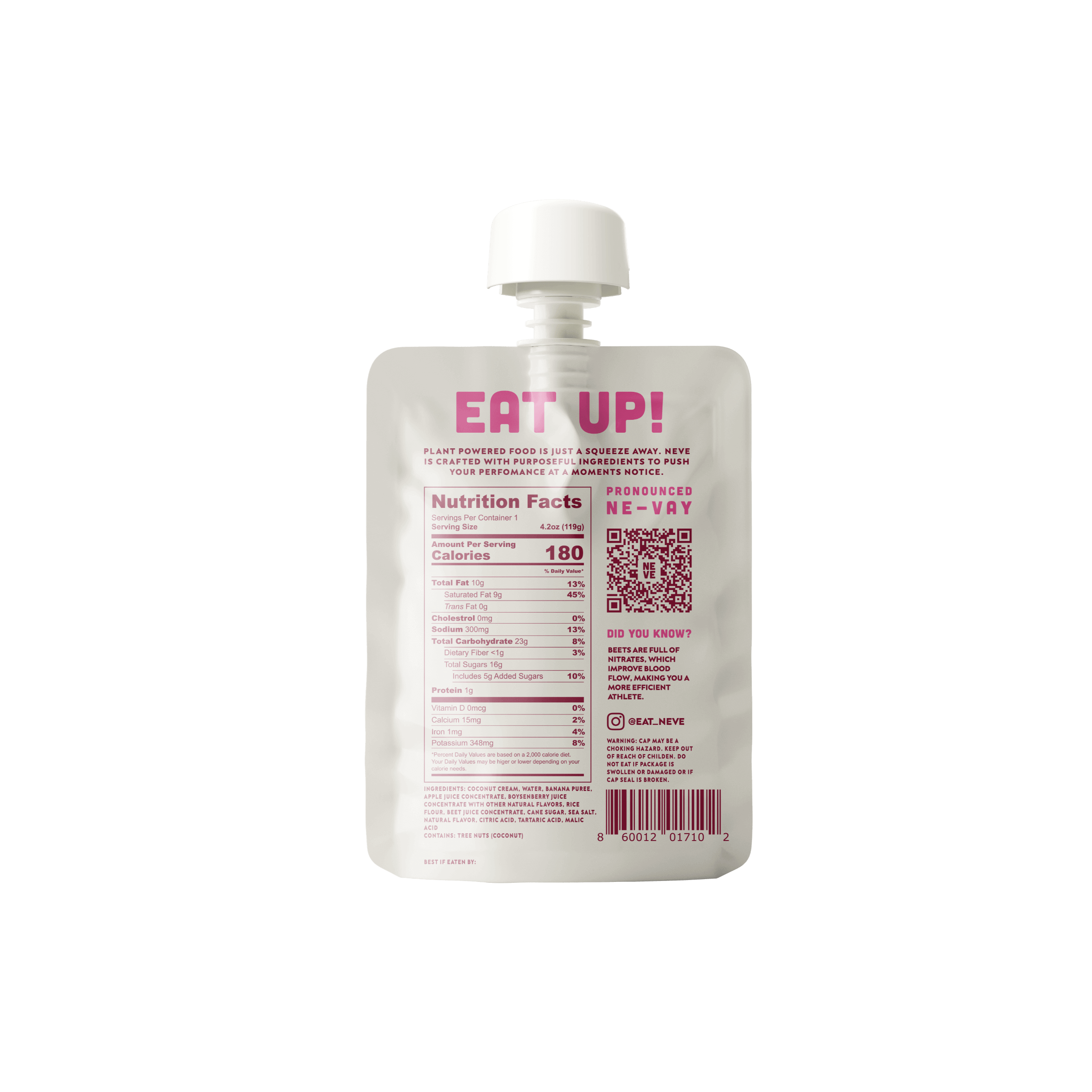 Boysenberry Beet Energy Smoothie Pouch - 36 Units