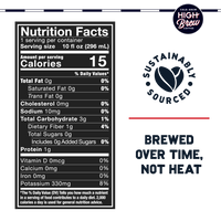 High Brew Nitro Black Cold Brew - Nutrition Facts