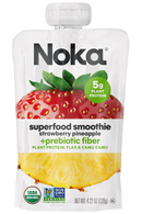 Noka Strawberry Pineapple Superfood Smoothie + Prebiotic Fiber 12 Pack