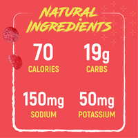 Caffeinated Strawberry Lemonade Sour Energy Chews (12 bags, 24 servings) - PSC