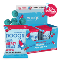 Caffeinated Poolside Pop Sour Energy Chews (12 bags, 24 servings) - PSC