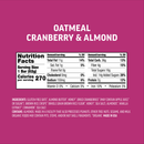 Oatmeal Cranberry & Almond Bars
