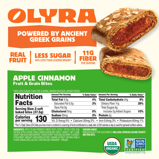 12ct Apple Fruit & Grain Bars