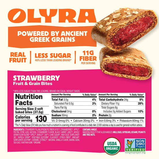 12ct Strawberry Fruit & Grain Bars